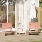 vidaXL Tuinstoelen 2 st 60x64x70,5 cm massief douglashout, Verzenden, Nieuw