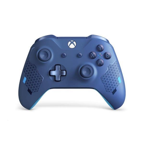 Xbox One S Controller - Sport Blue - Microsoft (origineel), Spelcomputers en Games, Spelcomputers | Xbox | Accessoires, Zo goed als nieuw