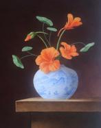 Ruud Verkerk - Chinees vaasje met Oost-Indische Kers., Antiek en Kunst