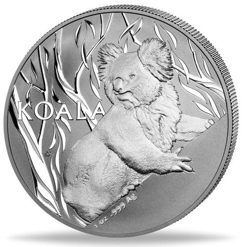 Koala - (RAM) 1 oz 2024 (25.000 oplage), Postzegels en Munten, Munten | Oceanië, Losse munt, Zilver, Verzenden