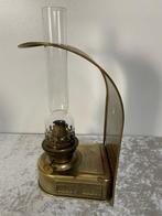 D.H.R.- De Haan Rotterdam - Scheepslamp - Glas, Messing