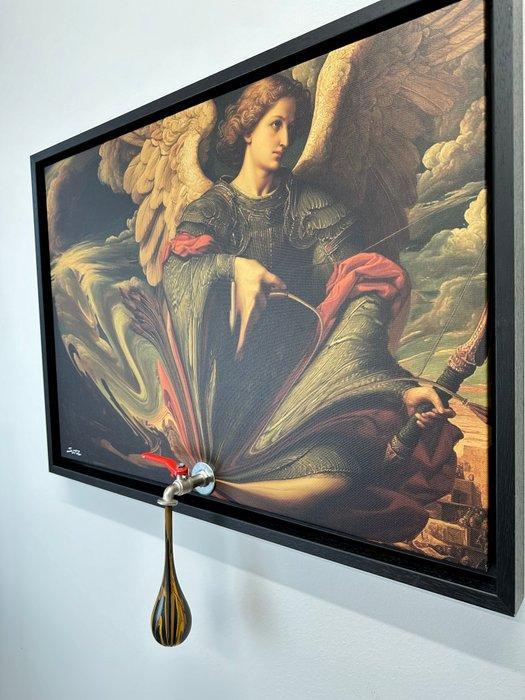 Santicri - Arcangelo Michele, Antiek en Kunst, Kunst | Schilderijen | Modern