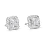 Oorbellen - 18 karaat Witgoud - 2.52ct. tw. Diamant, Nieuw