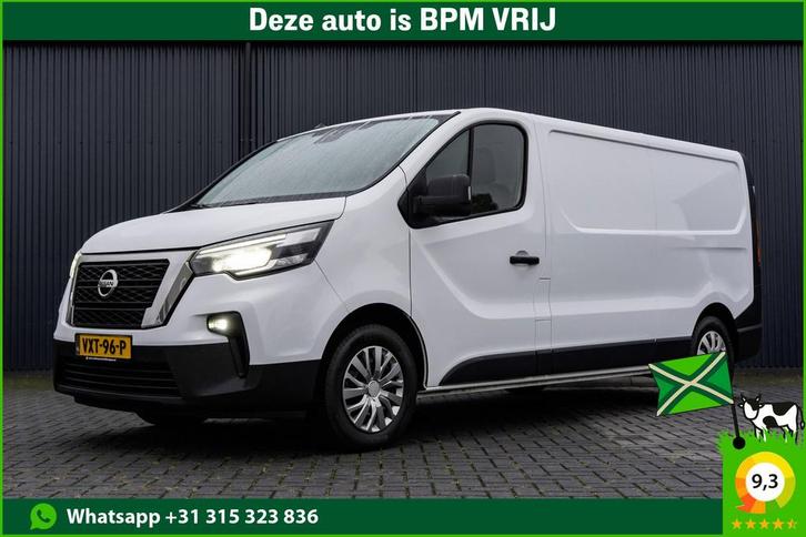 Nissan Primastar **dCi | L2H1 | Automaat | 150 PK | LED |, Auto's, Bestelauto's, Lease, Automaat, Wit, Grijs, Stof, Diesel, Euro 6