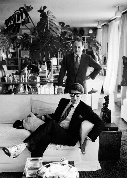 Vladimir Sichov - Yves Saint Laurent et Pierre Bergé, Antiek en Kunst, Kunst | Designobjecten