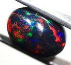 Cts. 5,60 Natuurlijke Ethiopische Zwarte Opal - Cabochons -