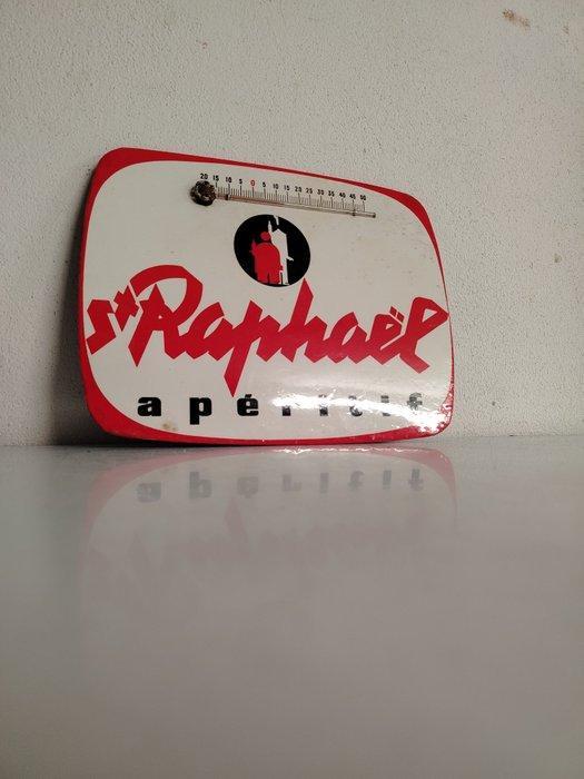 Reclamebord - Thermometer - St. Raphael - Aperitief -, Antiek en Kunst, Antiek | Wandborden en Tegels