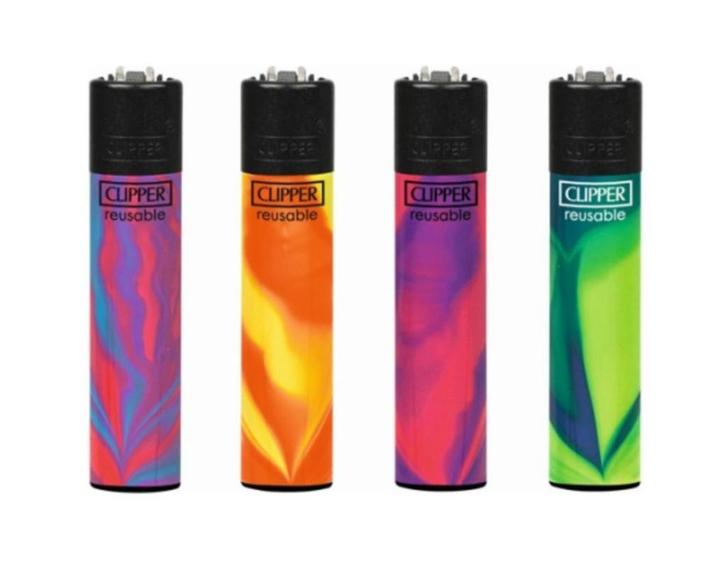 Clipper aansteker - Nebula Mix - CP11 (4 stuks), Verzamelen, Rookartikelen, Aanstekers en Luciferdoosjes, Nieuw, Verzenden