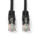 Netwerkkabel | Cat5e U/UTP | 3 meter (100% koper, Zwart), Nieuw, Verzenden