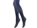 Panty - Zigzag Motief - 60 Den - Zwart/Navy, Kleding | Dames, Verzenden, Nieuw