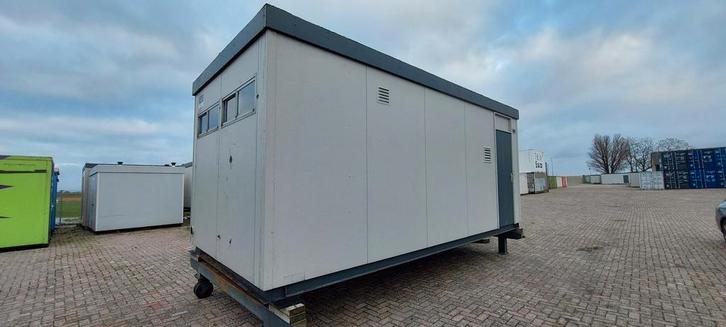 Sanitair 2 toilet 3 urinoirs 6x3m. HS-877, Zakelijke goederen, Machines en Bouw | Keten en Containers, Verzenden