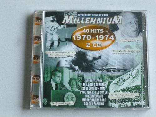 Millennium 40 Hits of  1970-1974 (2 CD), Cd's en Dvd's, Cd's | Verzamelalbums, Verzenden