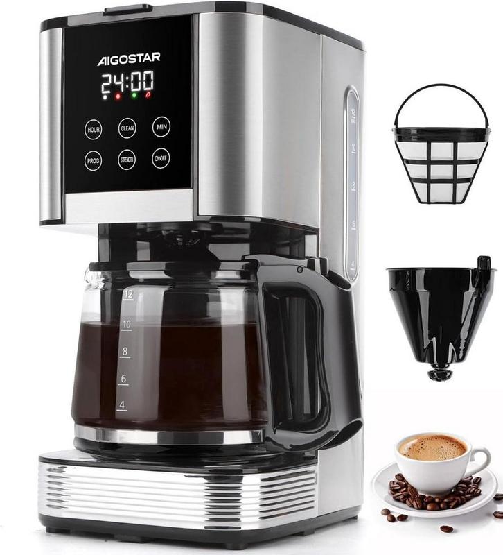 Koffiezetapparaat - filterkoffie - met thermoskan - RVS, Witgoed en Apparatuur, Overige Witgoed en Apparatuur, Nieuw, Verzenden