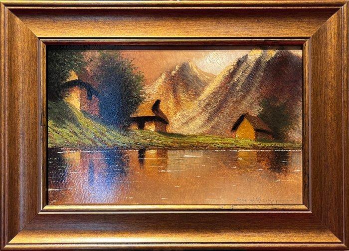 Jen Szepesi-Kuszka (1885–1948) - Houses, Antiek en Kunst, Kunst | Schilderijen | Klassiek