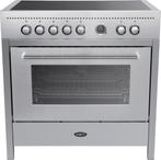 Boretti CARRARA CRI915IX Fornuis  NIEUW IN DOOS!   OP=OP1999, Ophalen of Verzenden, Nieuw, Vrijstaand, Energieklasse A of zuiniger