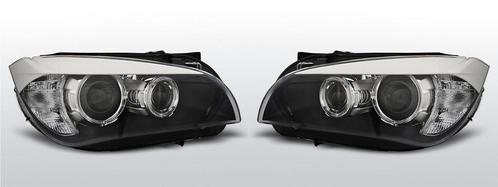 Koplampen Angel Eyes | BMW X1 E84 2009-2012 | zwart, Auto-onderdelen, Verlichting, Nieuw, BMW, Ophalen of Verzenden