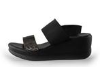 Nelson Sandalen in maat 38 Zwart | 10% extra korting, Verzenden, Zwart, Sandalen of Muiltjes, Zo goed als nieuw