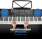 Tweedekans | Finesse Keyboard Piano met Standaard - 61 Keys, Muziek en Instrumenten, Ophalen of Verzenden, Zo goed als nieuw, Zwart