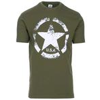 T-shirt vintage US Army Star-3 M NIEUW, Ophalen of Verzenden, Nieuw, Groen