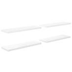Zwevende Wandplanken Wit Hoogglans - Tweedekansje - OP=OP, Huis en Inrichting, Woonaccessoires | Wandplanken en Boekenplanken