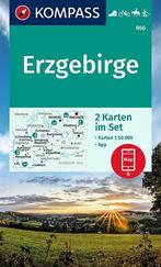 Wandelkaart 866 Erzgebirge Kompass, Nieuw, Verzenden