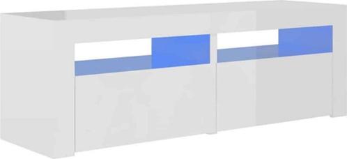 vidaXL Tv-meubel met LED-verlichting 120x35x40cm - hoogglans, Huis en Inrichting, Woonaccessoires | Overige, Gebruikt, Ophalen of Verzenden