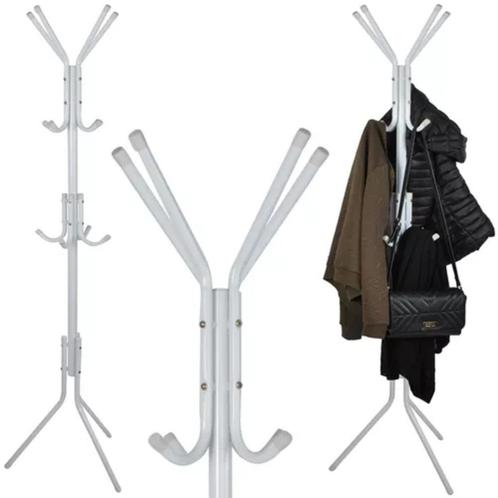Ruhhy Stevige Staande Hanger met 12 Haken 170cm - Wit, Huis en Inrichting, Woonaccessoires | Kapstokken, Nieuw, Ophalen of Verzenden