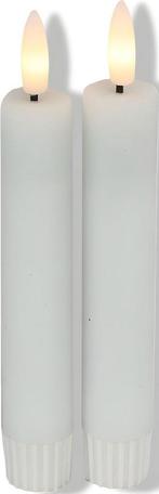 Countryfield Led dinerkaarsen - 2x st- wit -H15cm -, Ophalen of Verzenden, Zo goed als nieuw