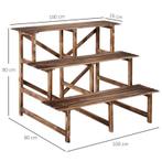 TRUUSK Plantenladder, Bloemenladder, Bloemenplank, Plantenpl, Tuin en Terras, Bloembakken en Plantenbakken, Verzenden, Nieuw