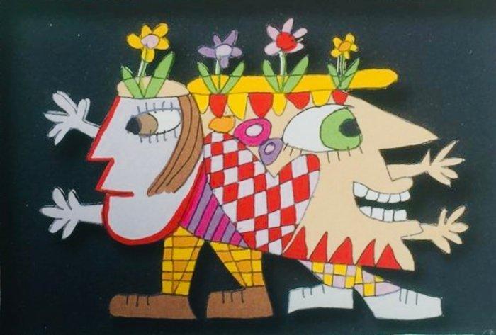 ≥ James Rizzi - “She loves me - she loves me not