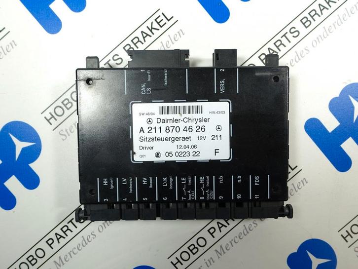 Stoel module A 211 870 4626 o.a: E-klasse w211, Auto-onderdelen, Elektronica en Kabels, Gebruikt, 3 maanden garantie, Mercedes-Benz