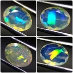 Cts 3,50 natuurlijke Ethiopische opalen Faceted - Hoogte: 9