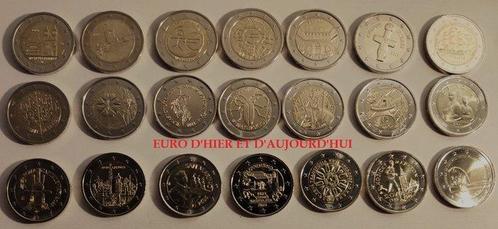 Europa. 2 Euro 2009/2024 (21 monnaies)  (Zonder, Postzegels en Munten, Munten | Europa | Euromunten