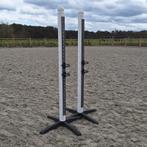 Set Van 2 Hindernis Staanders Met Sleutelgatprofiel, Dieren en Toebehoren, Verzenden, Nieuw, Springen