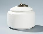 Keramische urn wit 750ml, Verzamelen, Nieuw, Verzenden