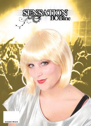 Boblinepruik blond, Kleding | Heren, Carnavalskleding en Feestkleding, Verzenden