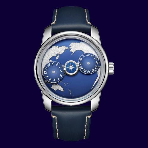 SWISSORA Engineering - ORBITERRA B - Time that circles our, Sieraden, Tassen en Uiterlijk, Horloges | Heren