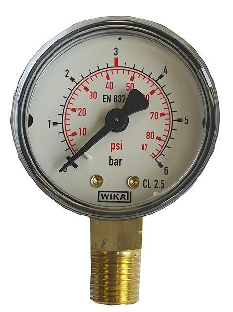Drukmeter manometer 0-3 bar, Zakelijke goederen, Horeca | Overige, Ophalen of Verzenden