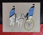 Jan Balet (1913-2009) - Screen print from 1970, wet