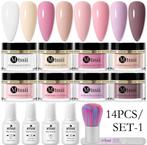 Dipping Powder Starter Set. Nagels/Nagelstyliste/Nail art., Overige kleuren, Nieuw, Ophalen of Verzenden, Handen en Nagels