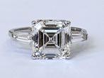 Ring - 18 karaat Witgoud - 5.63ct. tw. Diamant (Lab-grown) -, Nieuw