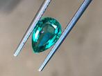 1 pcs Groen Smaragd - 1.30 ct - International Gemological, Sieraden, Tassen en Uiterlijk, Nieuw