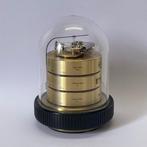 Barigo - Barometer - Brass house with bell jar, Antiek en Kunst