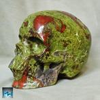 Dragon Blood Jasper handgesneden kristallen schedel -