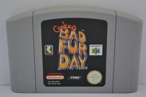 Conkers Bad Fur Day. (N64 EUR), Spelcomputers en Games, Games | Nintendo 64, 1 speler, Zo goed als nieuw, Verzenden