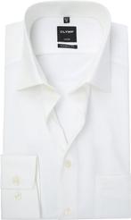 OLYMP Luxor Overhemd Off-White Modern Fit maat 46 Heren, Verzenden, Nieuw, Wit, OLYMP