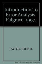 Introduction To Error Analysis 9780935702750 John R. Taylor, Verzenden, Gelezen, John R. Taylor