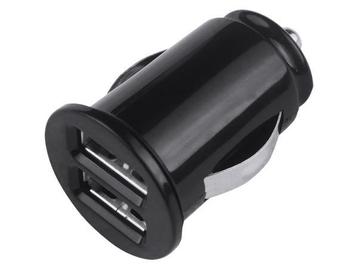 Veiling - 2x Grab n Go autolader 2x USB 2.1A zwart beschikbaar voor biedingen