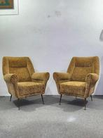 Fauteuil (2) - Messing, Textiel, Antiek en Kunst