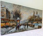 Christof Vevers (1962) - Paris sous la Neige - Quais de, Antiek en Kunst